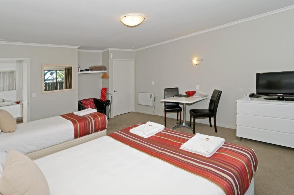 Airport Harbour Motel Auckland Oda fotoğraf